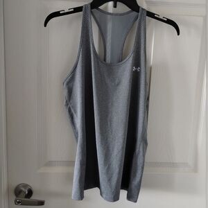 Under Armour Gray Relaxed Tank Top Size M